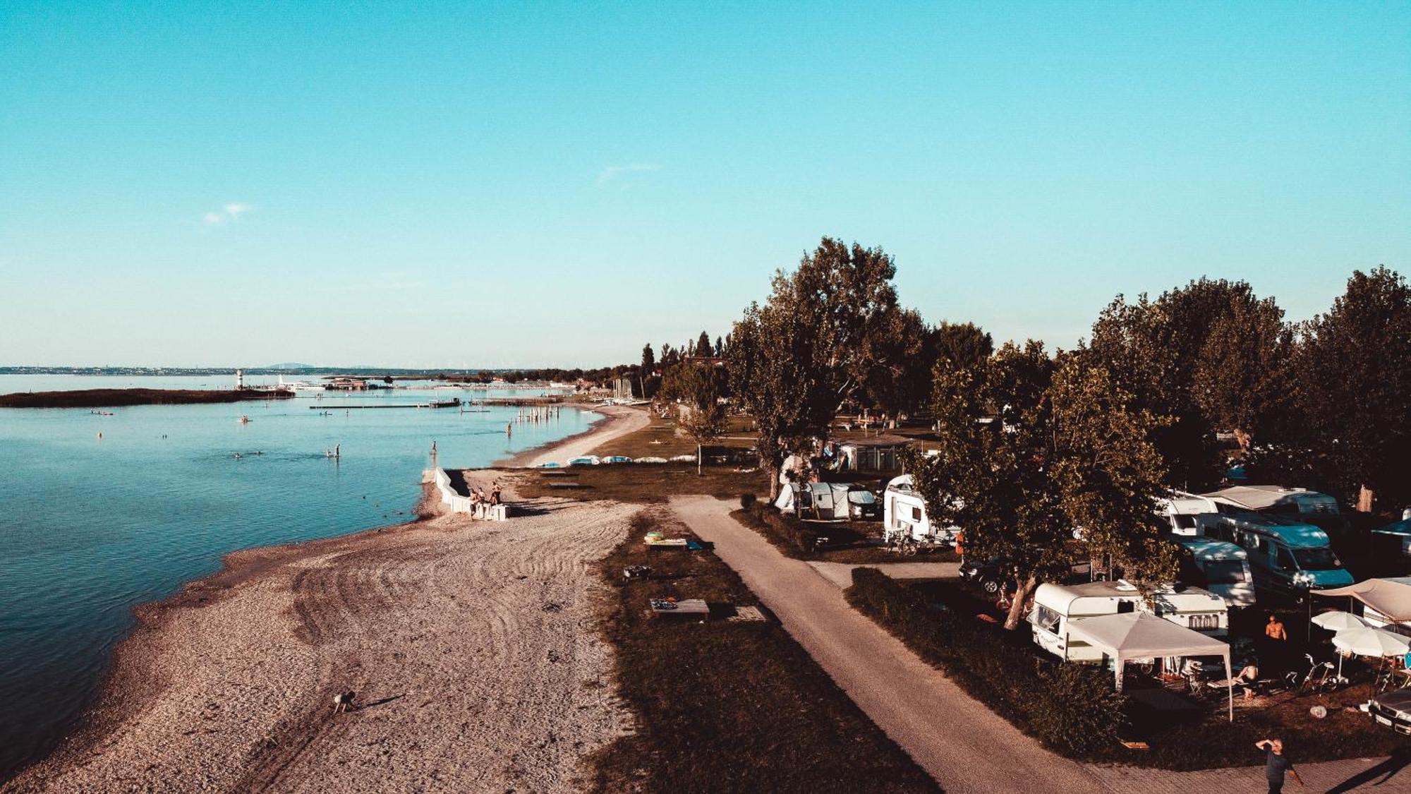 Mobile Homes Direkt Am Strand Des Neusiedler Sees Podersdorf am See Εξωτερικό φωτογραφία